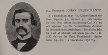 Friherre Johan Liljencrantz. Ledamot av stadsfullmäktige 1865-1870