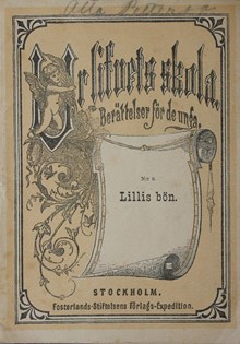 Lillis bön - en berättelse om bönens betydelse 1875