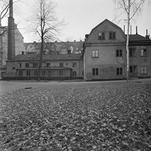 Eira sjukhus nedlagt 1955. Köksbyggnad
