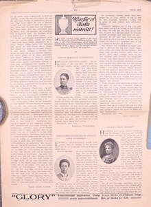 ”Varför vi önska rösträtt!” - artikel i tidskriften Idun 1907