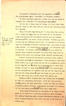 Borgmästare Carl Lindhagens tacktal vid ”Lapparnas Landsmöte” 1918
