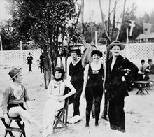 Hässelby strandbad, sommaren 1913