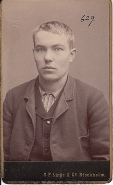 Karl Albert Broling i polisens fotografisamling