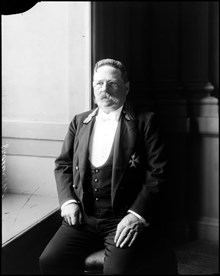 Porträtt av Sixten Gabriel von Friesen, politiker, skol- och kommunalman
