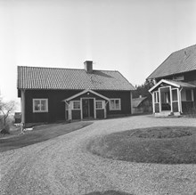 Flygelbyggnader vid Storgården i Akalla by på Järvafältet