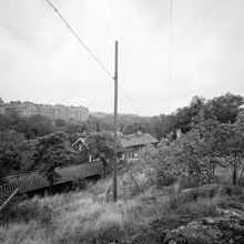 Långholmen. Byggnader vid Mälarvarvet