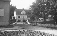 Äppelviken med nybyggda villor