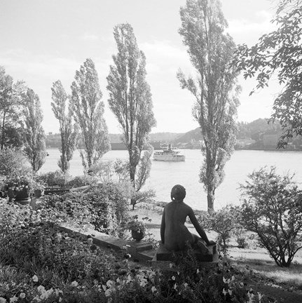 Terrass med utsikt