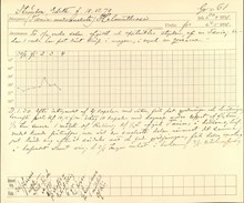 Edith Strömbom, patient nr 61 på Barnsjukhuset Samariten 1891