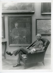 Fotografi av Tor Hedberg på Thielska Galleriet