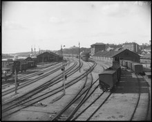 Spårområdet vid Norra Station