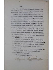 Automobilförarna ogillar polismyndighetens ”förföljelselusta” 1912