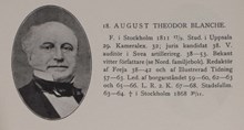 August Theodor Blanche. Ledamot av stadsfullmäktige 1863-1864