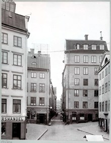 Köpmantorget mot Köpmangatan