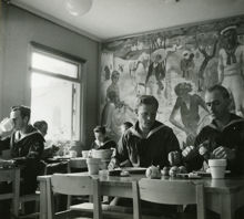 Matsal för underbefäl på Skeppsholmen