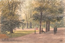 Parkmotiv från Humlegården