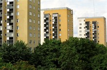 Punkthus på Ångermannagatan, Vällingby