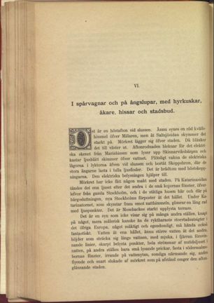 Svart trycktext på gulnat papper