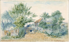 Nygats tvärgränd (Katarina). Stockholm 9/9 91.