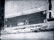 Biografaffisch längs Kungsgatan