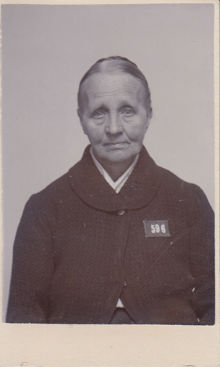 Olivia Andersson, dömd för bedrägeri - polisfotografi