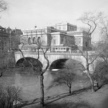 Norrbro och Operahuset från Helgeandsholmen