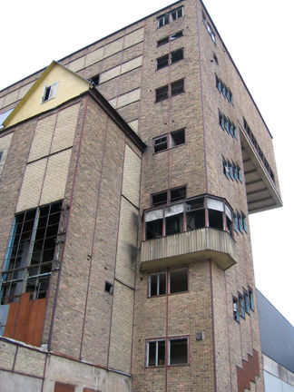 Sopförbränningsbyggnaden vid Lövsta