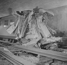 Tunnelbaneolycka vid Rådmansgatan 1959