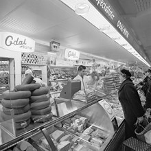 Köttbutik i nya Hötorgshallen