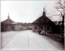 Tullhusbyggnaderna vid Norrtull från Norrtullsgatan