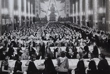 Festmiddag på Anna Sandströms skola 1933 