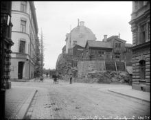 Hörnet av Jungfrugatan och Tyskbagaregatan