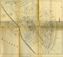 Karta över Gamla Stan från 1916