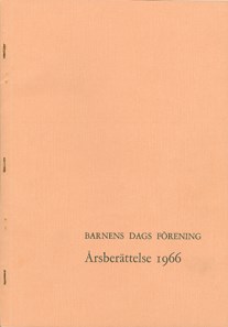 Sommaren 1966 (1): Kommentarer till verksamheten på Barnens ö