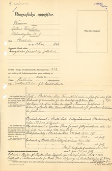 Gertrud Månsson, Biografiska uppgifter