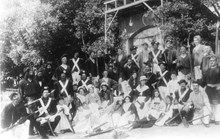 Socialdemokratiska arbetarepartiets Bastiljfest på Stockholms tivoli 1898