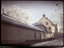 Owensgatan norrut med kvarteret Munklägret år 1928.