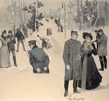 Kälkbacken i Humlegården 