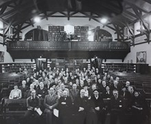 Publikbild från Stockholms Arbetareinstitut 1950-tal