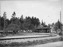 Mälarhöjden,  hållplats för spårvagn