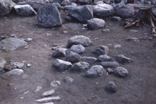 Brandgrav, anläggning nummer 48, fornlämning RAÄ 143 i Spånga socken