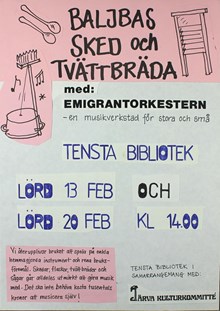 Musikverkstad med Emigrantorkestern i Tensta 