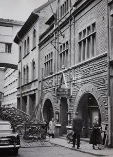 Stockholms Arbetareinstituts entré 1955