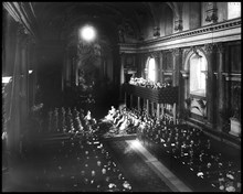 Interiör från Slottskyrkan på Stockholms slott