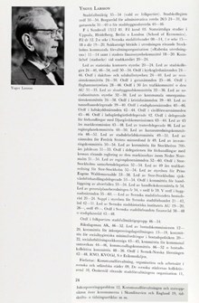 Yngve Larsson. Ledamot av stadsfullmäktige 1935-1954. Borgarråd 1924-1946