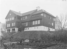 Föreningen för husmodersskolor med barnavård, Skånegatan 118, exteriör.