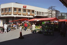 Torghandel i Farsta centrum