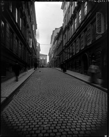 Jakobsbergsgatan västerut från Regeringsgatan