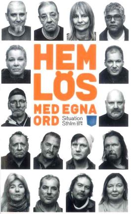 Omslagsbild: Hemlös - med egna ord