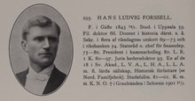Hans Forssell. Ledamot av stadsfullmäktige 1881-1901